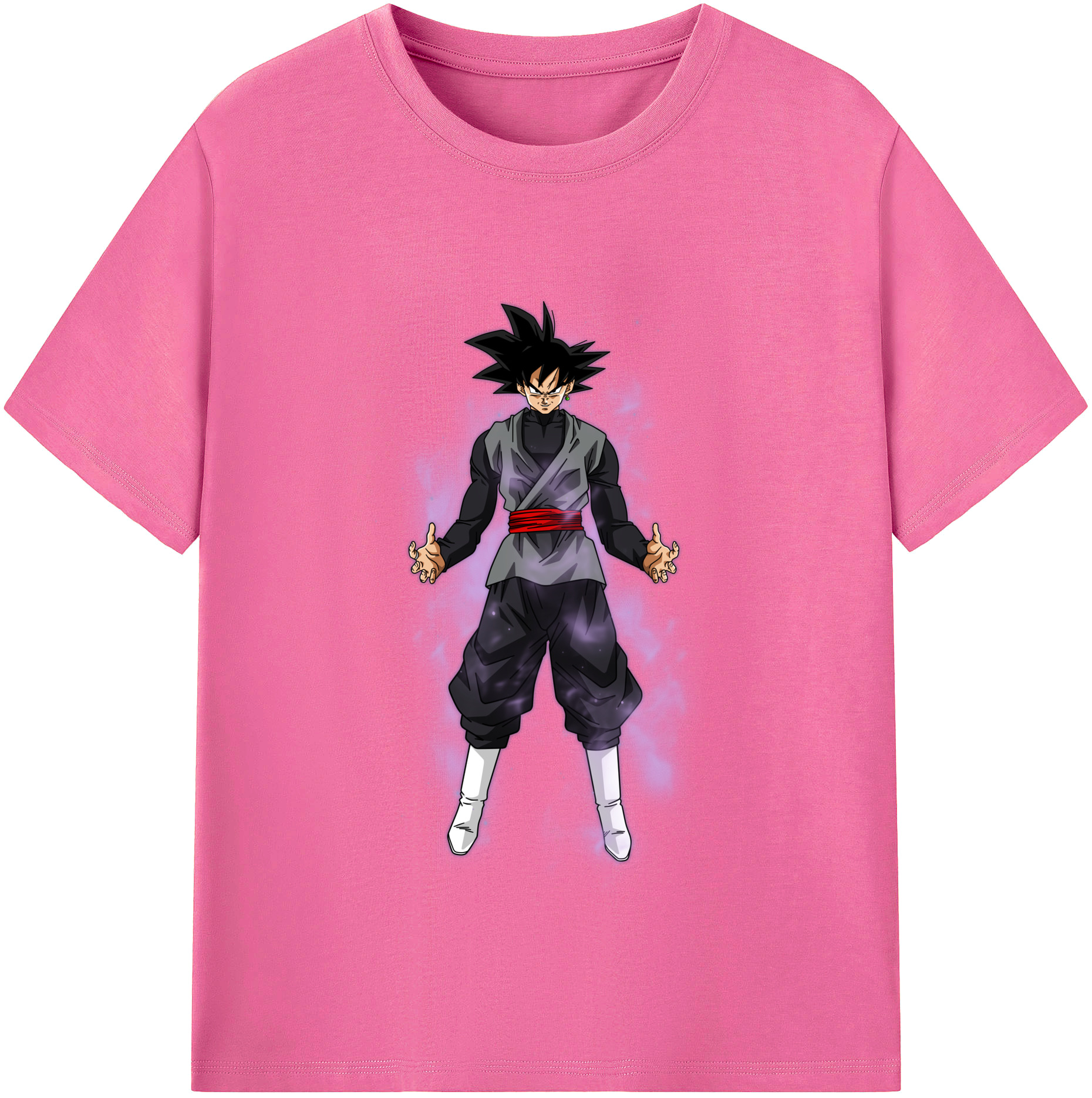 （画像用） ドラゴンボール ベジータ四世（Bejīta Yonsei）DRAGON BALL Vegeta IV レディースカジュアルプリントTシャツ（綿100％）